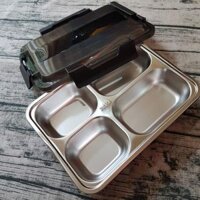 HCM - Khay cơm giữ nhiệt 4 ngăn Tank lồng sâu đựng nhiều hơn 20%