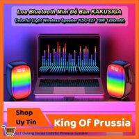 [HCM] - Loa Bluetooth Mini Máy Tính KAKUSIGA Colorful Light Wireless Speaker KSC-827 10W 1200mAh - King Of Prussia