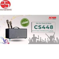 [HCM] Loa karaoke xách tay Acnos CS448 - chính hãng (Loa 2 đường tiếng, 2 bass 16cm, 2 loa treble, 750W, 2 Micro UHF)