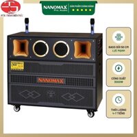 [HCM] Loa Kéo Nanomax Sài Bình Và Điện Pro-218 Bass Đôi 50cm 3000Watt