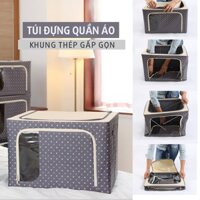 ◊✻[HCM LOẠI TỐT] Túi Đựng Chăn Màn khung sắt - Đựng Quần Áo -  Chăn