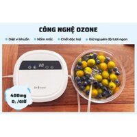 (HCM) Máy khử độc thực phẩm máy sục ozone rửa thực phẩm Dr.Ozone [ Hàng chính hãng]