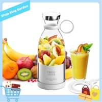 [HCM] - Máy Xay Sinh Tố Mini Cầm Tay Fresh Juice 350ml - King Garden