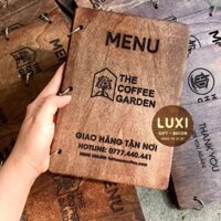 HCM | Menu khoen tròn độc lạ / Menu nhà hàng, quán cà phê LUXI DECOR HCM