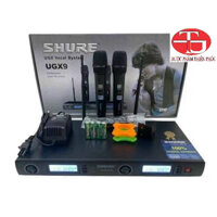 [HCM] Micro SHURE UGX9 không dây cao cấp. Micro chuyển tần số cao cấp  - Công Ty Thiên Phúc