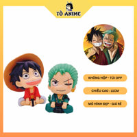 [HCM] Mô Hình One Piece cặp đôi Luffy và Zoro Chibi 11cm túi OPP mẫu đẹp siêu đáng yêu - Giao Hỏa Tốc