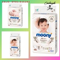 [HCM] MOONY NATURAL (NỘI ĐỊA NHẬT) Tả/Bỉm dán/quần full size NB66,S60,M48,L40