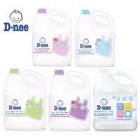 [HCM] Nước Giặt Xả Dnee Thái Lan Chính Hãng 3000ml - Nước Giặt Quần Áo Em Bé Dnee Hương Nước Hoa Dịu Nhẹ An Toàn Cho Bé