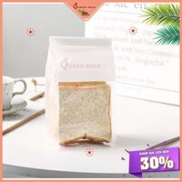 [HCM QP] Sỉ 50 Túi COTTON Có Khóa Zip Đựng Bánh Mì Hoa Cúc Sandwich Sừng bò Biscuits Cookie Hàng cao cấp loại 1