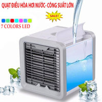 [HCM] Quạt điều hòa mini công suất lớn Quạt Bằng Nước Đá Quạt Để Bàn Hơi Nước Mini - Dung tích bình chứa nước750 ml Giúp Bạn Luôn Mát Mẻ Giữa Mùa Hè Nóng Bức- Hoạt Độ Làm lạnh Khử Khuẩn Không Khíng Bền Bỉ