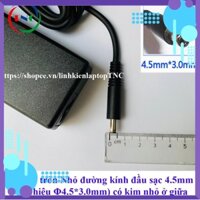 HCM Sạc Laptop Dell chân tròn nhỏ 90w dành cho máy có VGA - Card rời 5568 5559 5565 5566 5567 5578 3559 3558 3567 XPS 13