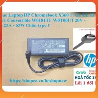 HCM Sạc Laptop HP Chromebook X360 11 G1 EE 13 G1 Convertible W0181TU W0T00UT 20V - 3.25A - 65W Chân type C