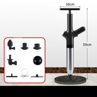 [HCM] Súng Thông Tắc Bồn Cầu, Bồn Rửa Chén, Dụng Cụ Thông Cống, Bồn Rửa Mặt, Áp Suất Nén Tới 8kg Tiện Lợi Nhanh Chóng