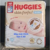 HCM 👑 Tã / Bỉm DÁN Huggies siêu thấm cho bé 4-8 kg size S80 miếng / S54+6 miếng