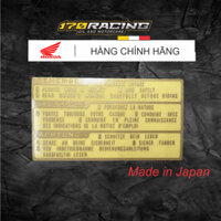 (HCM) Tem Dán Thùng Xe HONDA CB250 Hàng Chính Hãng HONDA Nhập Khẩu Nhật Bản .