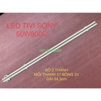 (HCM) THANH LED TIVI SONY 50W800C HÀNG MỚI 100% BỘ 2 THANH MỖI THANH 57 BÓNG 3V DÀI 54,3cm LBM500M1903-BS-1