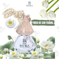 (HCM) Tinh Dầu Treo Hoa Sen Trắng Khuếch Tán Hương Thơm - BOBA Naturals
