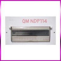 (HCM) Tủ điện 10-14 Đường mặt kim loại đế kim loại NDP114 - Nanoco