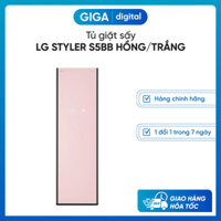 [HCM] Tủ giặt sấy thông minh LG Styler S5BB Hồng/Trắng - Bản nội địa Hàn Quốc - Chính Hãng