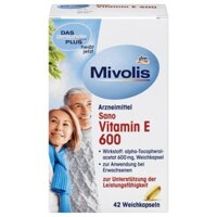 HCM] VIÊN UỐNG VITAMIN E 600, 42 viên - ĐỨC 🇩🇪