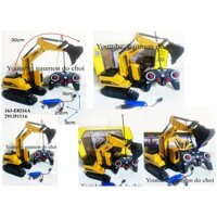 (HCM) Xe Máy Xúc Điều Khiển Từ Xa 4 bánh lái xoay 280° - Loại trung