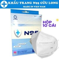 [HCM]1 hộp Khẩu trang N95 Cửu Long 6 lớp- (10 cái) khẩu trang 3M khẩu trang KN95 khẩu trang kháng khuẩn - dành cho người lớn - ĐẢM BẢO CÓ GIẤY ĐĂNG KÝ CHỨNG NHẬN CỦA BỘ Y TẾ