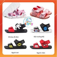 💥HCM💥[3-5 tuổi] Giày, dép quai hậu cho bé trai, bé gái - Siêu nhân, Mickey, Helo kity,....mẫu mã đa dạng, siêu nhẹ