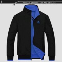 [HCM]ÁO KHOÁC NAM HAI MẶT THÊU LOGO CHỐNG NẮNG ĐI MƯA CAO CẤP