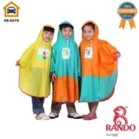 [HCM]Áo mưa cánh bướm trẻ em Rando dành cho các bé có độ tưởi từ 2 đến 12 tuổi