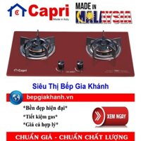 [HCM]Bếp gas âm Capri CR 208KT RED nhập khẩu Malaysia