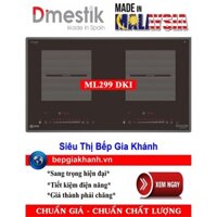 [HCM]Bếp từ đôi Dmestik ML 299 DKI nhập khẩu Malaysia trang bị chức năng chiên xào rán