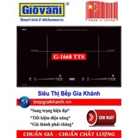 [HCM]Bếp từ đôi Giovani G-1668 TTS sản xuất Trung Quốc