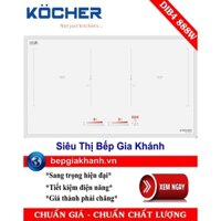 [HCM]Bếp từ đôi Kocher DIB4 888W màu trắng trang bị tính năng rã đông