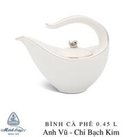 [HCM]Bình trà gốm sứ minh long Bình trà 0.45 L - Anh Vũ - Chỉ Bạch Kim - 014580043