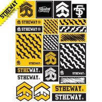 [HCM]Bộ 22 Hình Dán Sticker 5theway Hypebeast- Tem Dán Xe Máy Hình Dán Mũ Bảo Hiểm Hình Dán Laptop Hình Dán Điện Thoại Sticker Dán Xe Team Xe Máy