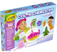 [HCM]Bộ đồ chơi bé làm nhà khoa học nhí với 50 thí nghiệm đầy sắc màu với bộ Crayola Color Chemistry Lab Set
