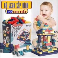 [HCM]BỘ LEGO LÁP RÁP XẾP HÌNH SIÊU TRÍ TUỆ VÒNG QUAY KHỔNG LỒ 520 CHI TIẾT