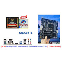 [HCM]Bo Mạch Chủ (Mainboard) GIGABYTE B85M-D3H (CTY Box-3 Năm)