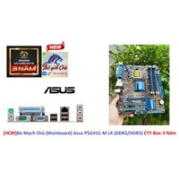 [HCM]Bo Mạch Chủ (Mainboard) Asus P5G41C-M LX (DDR2/DDR3) CTY Box-3 Năm