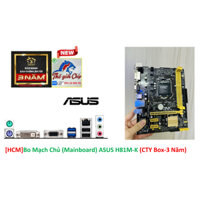 [HCM]Bo Mạch Chủ (Mainboard) ASUS H81M-K (CTY Box-3 Năm)