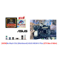 [HCM]Bo Mạch Chủ (Mainboard) ASUS H81M-V Plus (CTY Box-3 Năm)