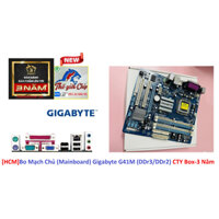 [HCM]Bo Mạch Chủ (Mainboard) Gigabyte G41M (DDr3/DDr2) CTY Box-3 Năm