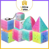 [HCM]Bộ Sưu Tập Rubik Jelly QiYi 2x2 3x3 4x4 Pyraminx Skewb Square-1 SQ1 Windmill Fisher Rubic Đồ Chơi Trí Tuệ