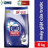 [HCM]BỘT GIẶT OMO MATIC 6KG CHO MÁY GIẶT CỬA TRƯỚC