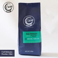 [HCM]Cà phê bột Culi Robusta nguyên chất gu đậm thơm mộc 500gr - Casa Coffee