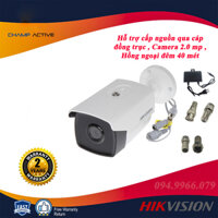 [HCM]camera DS-2CE16D8T-IT3E hộ trợ cấp nguồn qua cáp đông trục