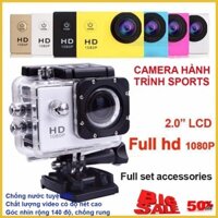 [HCM]Camera hành trình chống nước Sport cam Full HD 1080p Camera hành trình 4K - Camera Hành Trình 1080 Sports