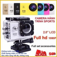 [HCM]Camera hành trình chống nước Sport cam Full HD 1080p Camera hành trình 4K - Camera Hành Trình 1080 Sports