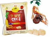 [HCM]Combo 2 gói kẹo sâm không đường trắng Hàn Quốc 500g