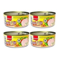 [HCM]Combo 4 Hộp Heo 2 Lát Vissan 150g